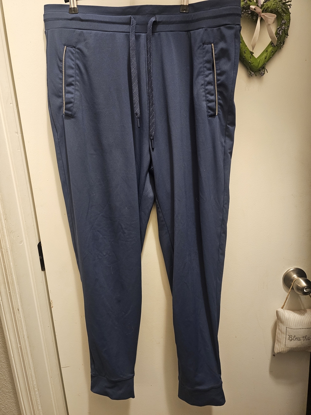 32° Heat Men's Performance Training Joggers Navy Blue SZ LG E U C